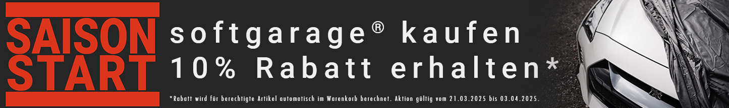 Saisonstart 2025 - softgarage kaufen 10% Rabatt erhalten